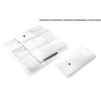 Anello Mirco Visconti Donna Solitario 4 Punte in Oro bianco Diamante 0.13 Ct NB3/20 - NB3/20